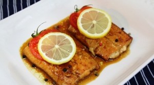 Portakal Soslu Somon Balığı 